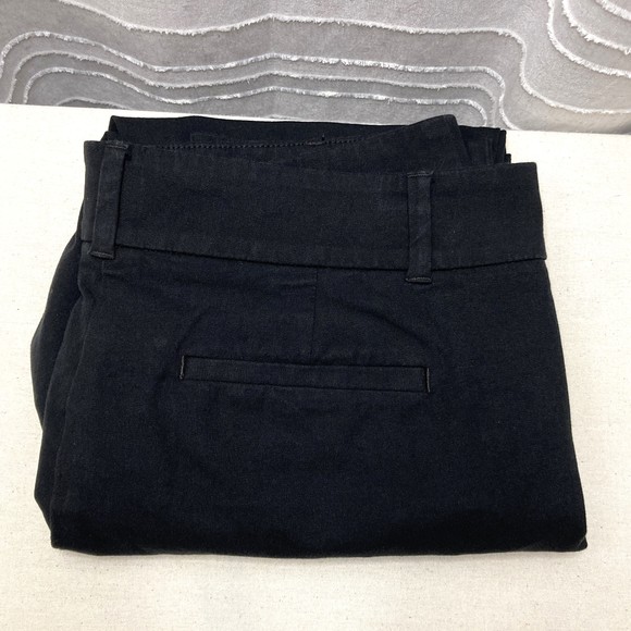 Black Anne Taylor Loft Outlet Modern Skinny Ankle Pant - 12P - Picture 7 of 10